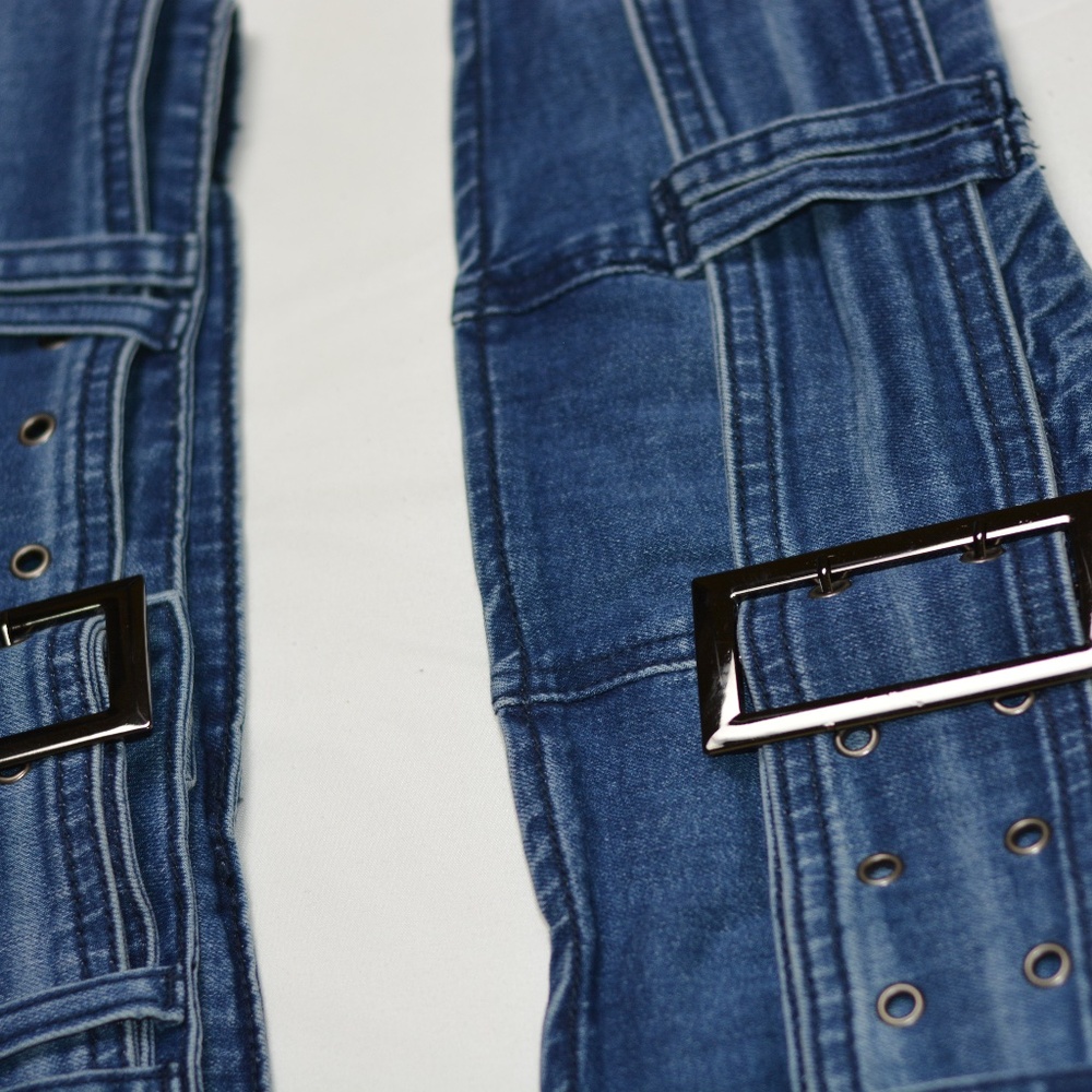 Denim Two Piece Set - Picture 8 of 10